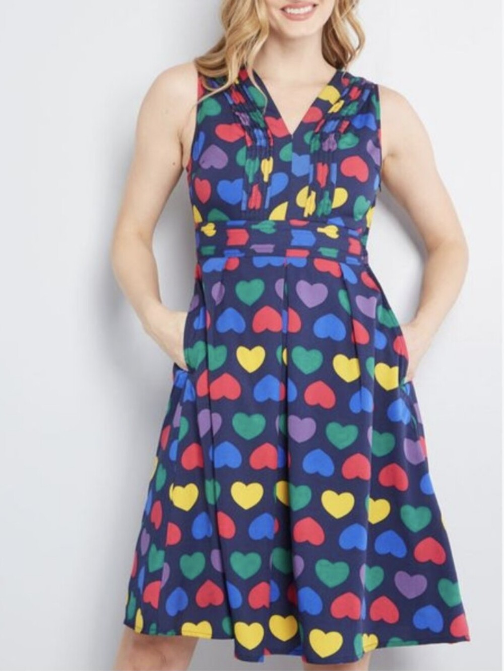 Modcloth Hearts Dress